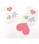 S＆C　ケアベア（Care　Bear）　　折り込みダイカットメッセージ　ピンク