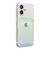 【iPhone16】　ピージーエー（PGA）　クリアポケットケース　オーロラ