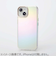 【iPhone15】　エレコム（ELECOM）　＆me　ハイブリッドケース　オーロラ　PM-A23AHVCACR　クリア