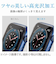 エレコム（ELECOM）　AppleWatchSE、Series6（44mm）　衝撃吸収フィルム／光沢／防指紋　AW-20MFLAFPRG　2枚入