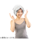 アルファックス　ヘアドライタオル　フワップ（FUWAP）　AP-438809　グレー
