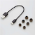 エレコム（ELECOM）　完全ワイヤレスBluetoothヘッドホン　LBT-TWS16BK　ブラック
