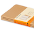 モレスキン（MOLESKINE）　カイエ　ジャーナル　横罫　ポケットサイズ　QP411　クラフトブラウン