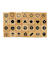 こどものかお　プチ文字スタンプセット（小）　1228－021　マーク2