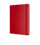 モレスキン（MOLESKINE）　クラシック　ノートブック　ハードカバー　プレーン（無地）　XLサイズ　QP092F2　レッド