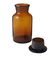 広口試薬瓶　茶　500mL