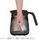 サーモス（THERMOS）　真空断熱ティーポット　700mL　TTE-700　ブラウン