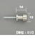 洋額吊　12mm　ホワイトブロンズ