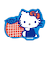 古川紙工　ダイカットミニレターセット　サンリオキャラクターズフルーツマーケット　SS30　ハローキティ