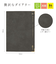 【2025年12月始まり】　クレイド（kleid）　Fleek　diary　B6　マンスリーブロック　8506-01　チャコール（用紙：クリーム）　月曜始まり