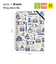 【2025年12月始まり】　クレイド（kleid）　eric×kleid　ring　diary　B6　マンスリーブロック　8605-01　ホワイト　月曜始まり