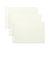 マルマン（maruman）　書きやすいルーズリーフミニ　ヴィフアールアソート　L1404V　30枚入（3種×各10枚）