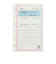 【2025年12月始まり】　アシュフォード（ASHFORD）　G月間ダイアリー（カレンダー式日曜日始まり）　ミニ6　1508-026