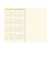 【2025年10月始まり】　ロディア（RHODIA）　ダイアリー　ベーシック　mini　マンスリーブロック　オレンジ　月曜始まり
