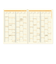 【2025年10月始まり】　ロディア（RHODIA）　ダイアリー　ベーシック　A5　マンスリーブロック　オレンジ　月曜始まり