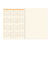 【2025年10月始まり】　ロディア（RHODIA）　ダイアリー　A5　マンスリーブロック　オレンジ　月曜始まり