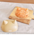 サブヒロモリ　にゃお　ねこみみおにぎりケース　ベージュ