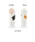 ビッテ（biite）　猫の手はんこカバー　ミケネコ