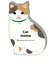 グリーティングライフ　アニマルダイカットメモ　ETM-187　ねこ