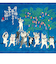 【2026年版・壁掛】　全協　招福ねこ暦（小）　NK-425