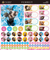 【2026年版・壁掛】　ピクトワン（PICTWAN）　フェレット　L版　L033