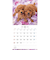 【2026年版・壁掛】　ピクトワン（PICTWAN）　プードル　L版　L020