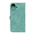 【iPhone17】　ナチュラルデザイン（NATURAL　design）　STYLE　NATURAL　手帳型ケース　ターコイズ