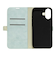 【iPhone17】　ナチュラルデザイン（NATURAL　design）　STYLE　NATURAL　手帳型ケース　ブルーグレー
