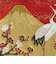 【クリスマス】　チキュウグリーティングス　和風クリスマスカード　富士山　C07－0044