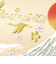 【クリスマス】　チキュウグリーティングス　和風クリスマスカード　富士山　C07－0045