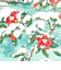 【クリスマス】　チキュウグリーティングス　和風クリスマスカード　京都　C07－0014