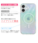 【iPhone17】　ココケース（COCO　case）　ラメオーロラケース　オーロラ