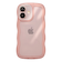 【iPhone17】　ココケース（COCO　case）　クリアなくねくねケース　ピンク