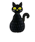 【ハロウィーン】　ハニカム　ブラックキャット