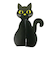 【ハロウィーン】　ハニカム　ブラックキャット
