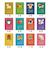 【2026年版・卓上】　フラッグス（FLAGS）　卓上ムーンカレンダー　SS　縁起物