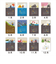 【2026年版・卓上】　フラッグス（FLAGS）　卓上ムーンカレンダー　SS　はにわ日和
