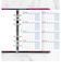 【2026年1月始まり】　ファイロファックス（Filofax）　バーチカルイヤープランナー4年間　バイブル　26-68403　ホワイト