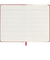 【2026年1月始まり】　モレスキン（MOLESKINE）　12ヶ月クラシックダイアリー　ハードカバー　ポケットサイズ　デイリー1日1ページ　スカーレットレッド