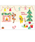 ホールマーク（Hallmark）　二つ折りクリスマスオルゴールカード　くまのプーさん　カラフルベル