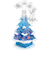 【クリスマス】ホールマーク（Hallmark）　立体クリスマスカード　846879　クリアフライングサンタツリー