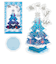 【クリスマス】ホールマーク（Hallmark）　立体クリスマスカード　846879　クリアフライングサンタツリー