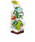 【クリスマス】ホールマーク（Hallmark）　立体クリスマスカード　846916　恐竜ツリー