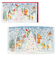 【クリスマス】ホールマーク（Hallmark）　立体クリスマスカード　ワイドレーザーカット　846930　森の中