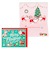 【クリスマス】ホールマーク（Hallmark）　立体クリスマスカード　847128　ねこサンタ