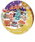 【クリスマス】ホールマーク（Hallmark）　立体クリスマスカード　レーザーカット　846954　ムーンタウン