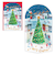 【クリスマス】ホールマーク（Hallmark）　立体クリスマスカード　846909　クリスマスタウンにツリー