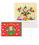 【クリスマス】ホールマーク（Hallmark）　立体クリスマスカード　おさるのジョージ　846824　クリスマスリース