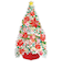 【クリスマス】ホールマーク（Hallmark）　立体クリスマスカード　846923　ポインセチアツリー
