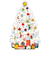 【クリスマス】ホールマーク（Hallmark）　立体クリスマスカード　846862　スライドホワイトツリー